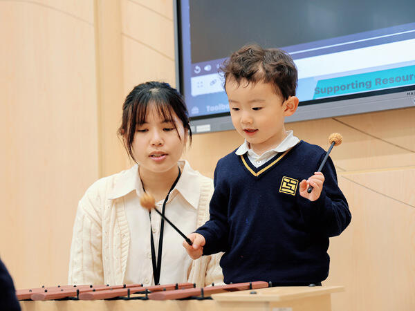 音乐课,南通民办惠立幼儿园